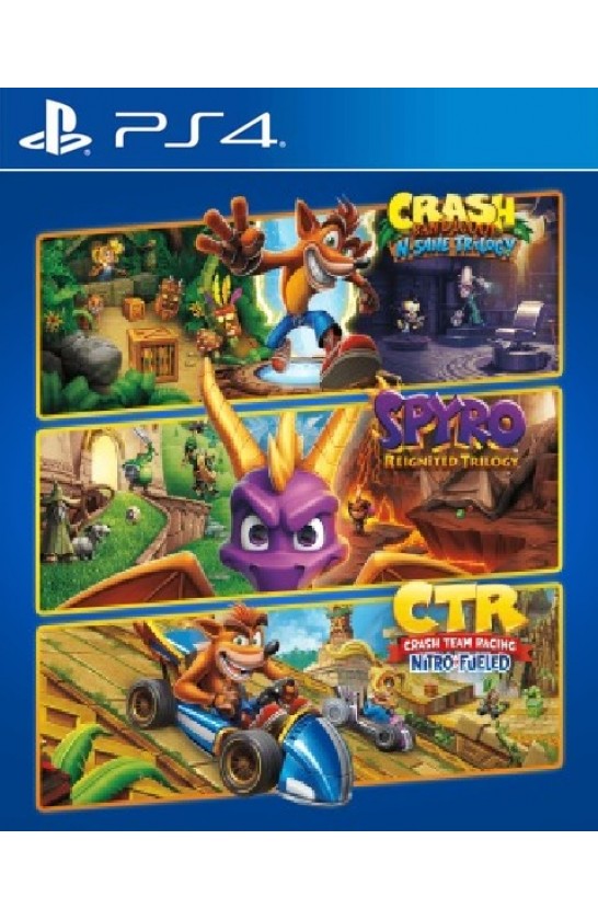 Crash + Spyro Triple Play Bundle